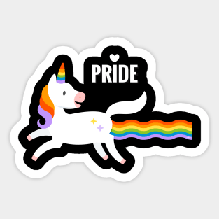 Rainbow Unicorn Gay Pride Month t-shirt Shirt Tee Gift Sticker